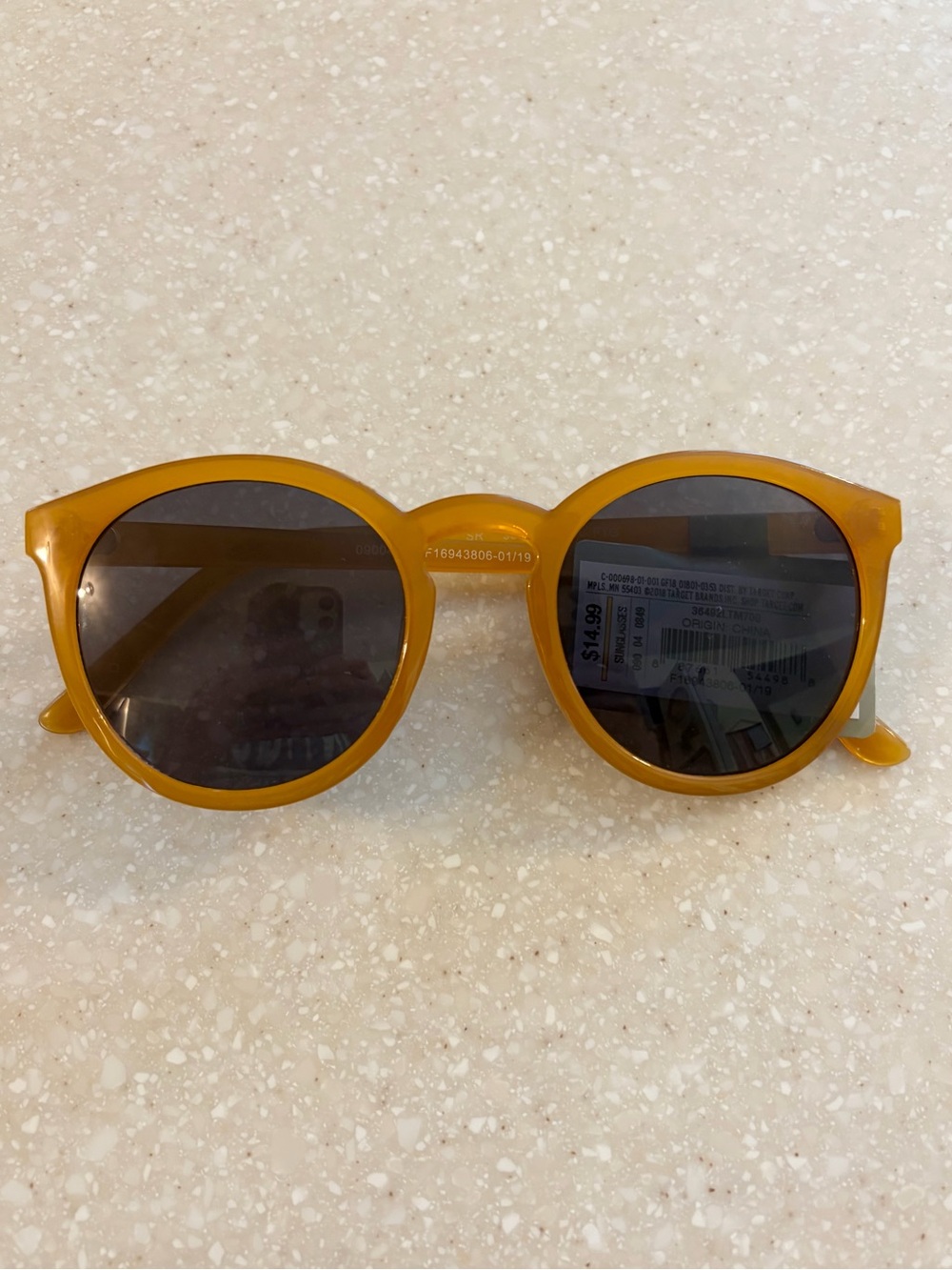 Goodfellow Mustard Yellow Sunglasses